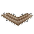 thumbnail image 1 of Better Trends Country Braid Collection is Durable and Stain Resistant Reversible Indoor Area Utility Rug 100% Polypropylene in Vibrant Colors, 24" x 4, 1 of 3