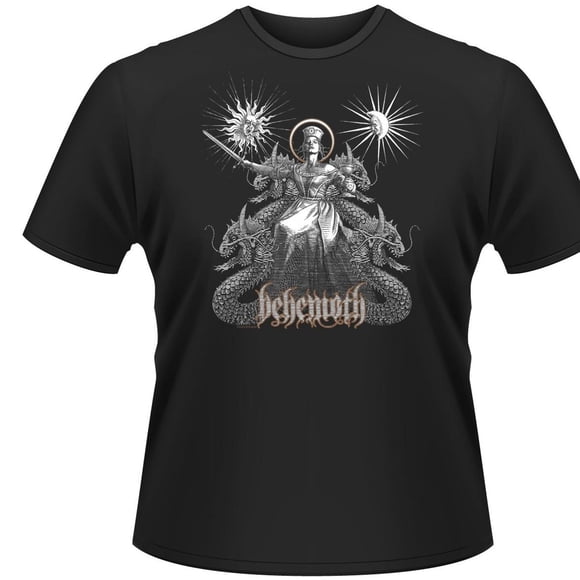 Behemoth Adult Evangelion Back Print T-Shirt