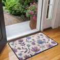 thumbnail image 2 of Pioneer Flower Floral Print Pattern Door Rugs,Washable Non Slip Door Mats Indoor,Decorative Door Mats,Entry Mat Indoor for Entrance,Bedroom,Kitchen,Bathroom,30"x17", 2 of 6