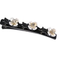 thumbnail image 1 of Clip Cheveux Noir Coiffure Femmes Mignon Barrettes Double Accessoires Mode Franges Épingles à Cheveux Tressés Cheveux, 1 of 5