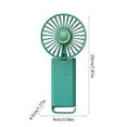 thumbnail image 3 of Kraoden Portable Mini Handheld Fan, USB Rechargeable, Adjustable 3 Speed Small Fan for Indoor and Outdoor Use, Ideal for Stylish Men, Women, and Children, 3 of 6