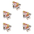 thumbnail image 1 of 5 Unids / Set Resistente Clip Pelota para golf de Santa Visera de Gorra para golf de Navidad shamjiam Marcador de pelota de golf, 1 of 5