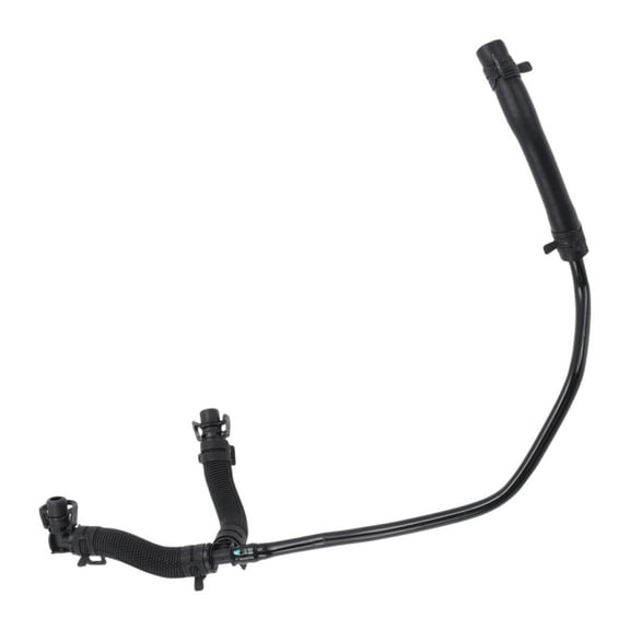 Unique Bargains Radiator Hose Heater Hose No.C2D6362 for Jaguar XJ 2010-2018 Plastic Coolant Pipe Black 1 Pc