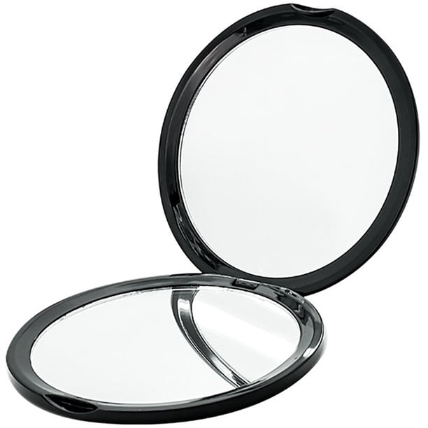 FELTECHELECTR Espejo de mano con aumento, espejo plegable, espejo de maquillaje, espejo de bolsillo para mujer