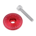 thumbnail image 1 of Vástago de Bicicleta Duradero Tapa Cubierta 1 8 Ciclismo Accesorios Set Rojo Macarena, 1 of 7
