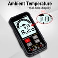 thumbnail image 3 of Digital Multimeter,Meter Identification Rms Dc Resistance Meter Inch Display Screen Et8132 Screen Handheld Dc 2.88 Inch Display 6000 With Led Xibany Resistance Tance Meter Dabey, 3 of 6