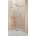 thumbnail image 5 of Glass Warehouse  44 in. - 48 in. x 78 in. Frameless Sliding Shower Door Brushed Bronze Brushed, 5 of 5