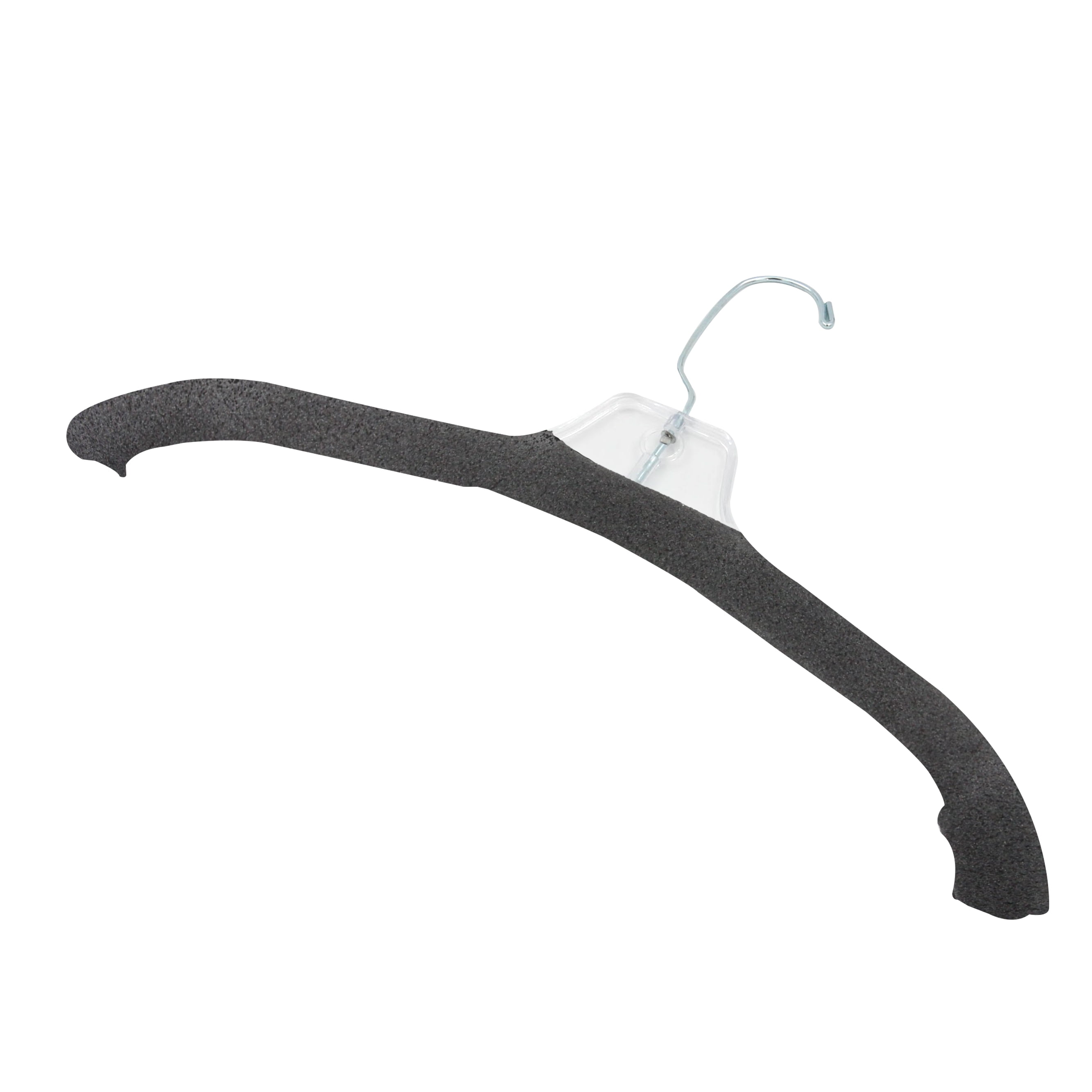 SSWBasics Gray Foam Hanger Covers - Pack of 100