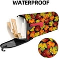 thumbnail image 3 of Fall Mailbox Cover 25.5x21 Inch, Autumn Maple Leaves Post Letter Box Covers, Harvest Thanksgiving Magnetic Waterproof Mail Wraps for Outdoor Yard Garden Large Oversized Mailbox Decor, 3 of 6