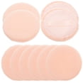 thumbnail image 4 of FELTECHELECTR 10 borlas de maquillaje redondas de algodón puro, duraderas y sueltas, para polvos de belleza., 4 of 5