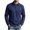 Navy tops for men #5, variant on Men Short Sleeve V‑Neck Fitted T‑Shirt Stretchy Soft Jersey Fabric Muscle Fit Silhouette Solid Tone Base Layer For Inner Layering And Daily Street Wear Gray,S