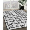 thumbnail image 2 of Ahgly Company Indoor Rectangle Patterned Carbon Gray Novelty Area Rugs, 2' x 4', 2 of 6