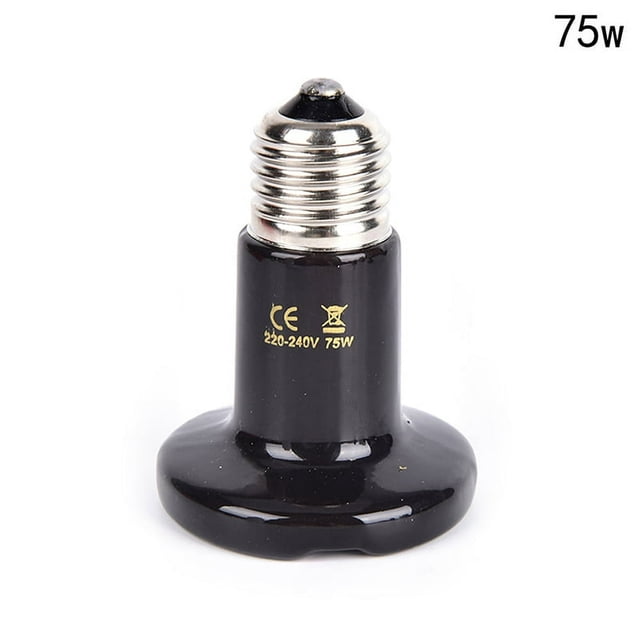 MesaSe 1PC Thickened Infrared Ceramic Emitter Heat Light Bulb Lamp For Reptile Pet Brooder