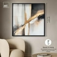 thumbnail image 5 of Golden Hour II Shadowbox Print Elegant Wall Decor by Art Remedy, Black Frame, 40 x 40, 5 of 7