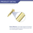 thumbnail image 3 of Uxcell 80 Pack Small Tiny Nails 1.5x10mm(DxL) Tiny Brass Nails Hardware Nails Small Nail, Brass Tone, 3 of 4