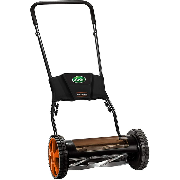 Scotts 615-16S 16-Inch 5-Blade Premium Push Manual Reel Lawn Mower