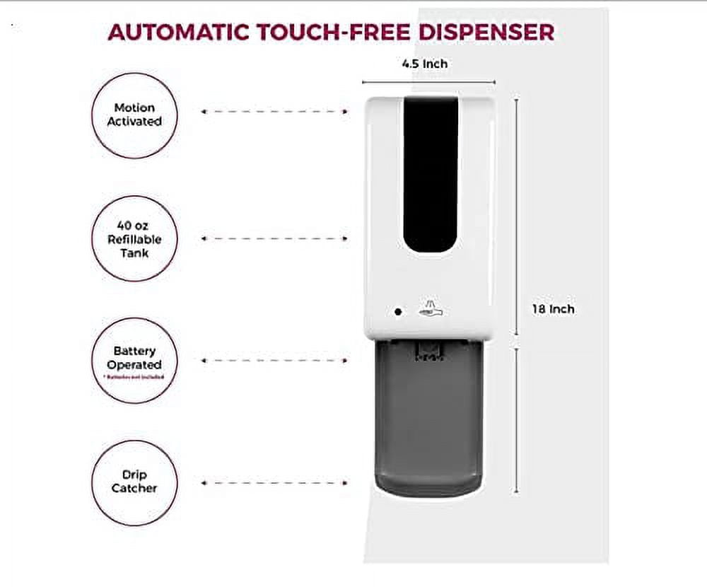Automatic Hand Sanitizer Soap Dispenser Touchless Electronic Motion Sensor Release