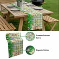 thumbnail image 5 of Easter Bunny Table Runner - 70 Inch Long, Kitchen Dining Table Runner Dresser Scarves, Spring Easter Eggs Chicken Sage Green Plaid Farmhouse Decor for Coffee Tables Wedding Party Banquet, 5 of 8