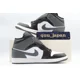 thumbnail image 4 of N I-K-E A i r-Jor-dan 1 Mid Black / White / Iron Grey DQ8426-001 Men's US4-14 NEW, 4 of 6