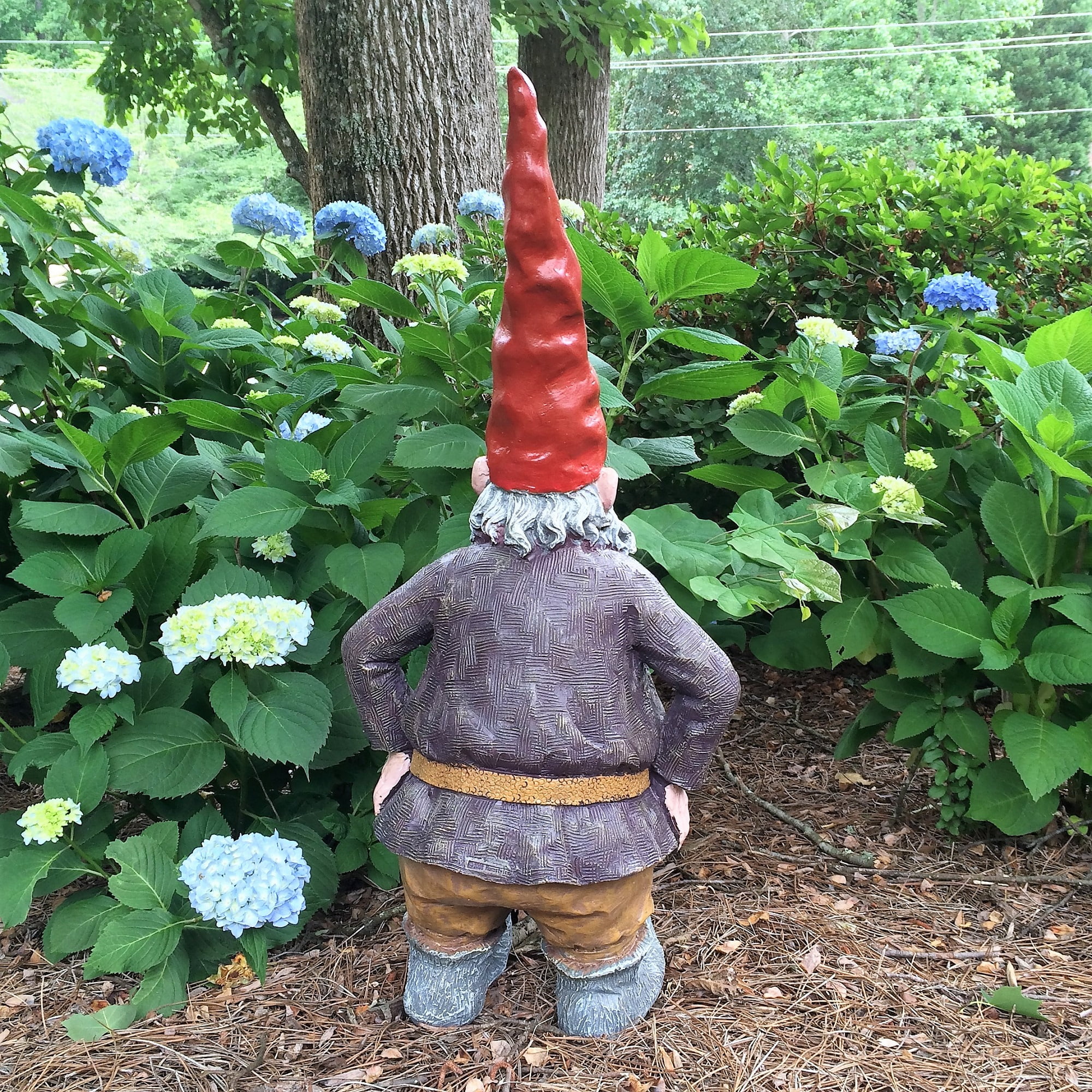 Homestyles Giant "Merlin" the Wizard Classic Old World Garden Gnome Outdoor Statue 32"H