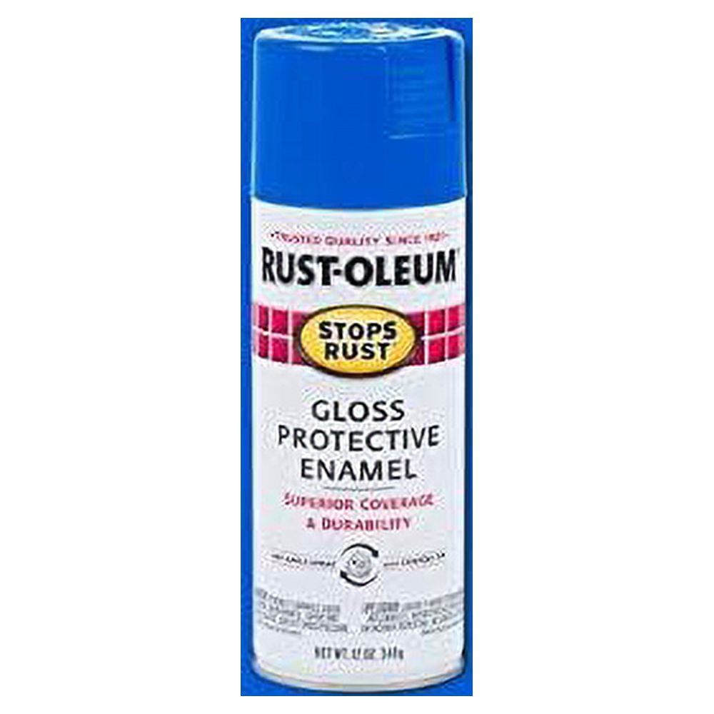 912342-8 Rust-Oleum Industrial Choice Spray Paint Gloss Crystal Clear for  Masonry, Metal, Plastic, Wood, 12 oz.