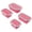 Magenta, variant on Riousery 4pcs Silicone Food Storage Container Portable Kitchen Collapsible Lunch Box Set for Kids and Adults Microwave Safe Bento Meal Prep Boxes 350ml 500ml 800ml 1200ml Pink