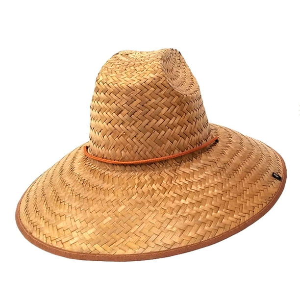 Lifeguard Straw Hat - Adult - Walmart.com - Walmart.com