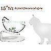 thumbnail image 4 of Bol Surélevé, Bol de Nourriture pour Animaux Incliné de 15 Pouces avec Protection de Cou, Chat Ou S, 4 of 5