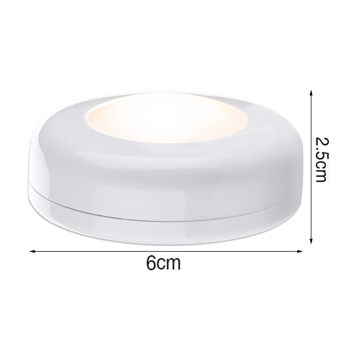 Battery Operated Lights with Remote, Wireless Led Under Cupboard Light with Remote Control, Under Cabinet Lighting, Stair Closet Lights (Six lights and two remote controls,Battery not included)