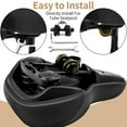 thumbnail image 6 of Wide Bike Seat for Peloton Bike/Bike+,BUSATIA Comfort Bicycle Seat Cushion Compatible with Peloton,Road or Exercise Bikes,Bike Saddle Replacement for Men Women,Accessories for Peloton, 6 of 7