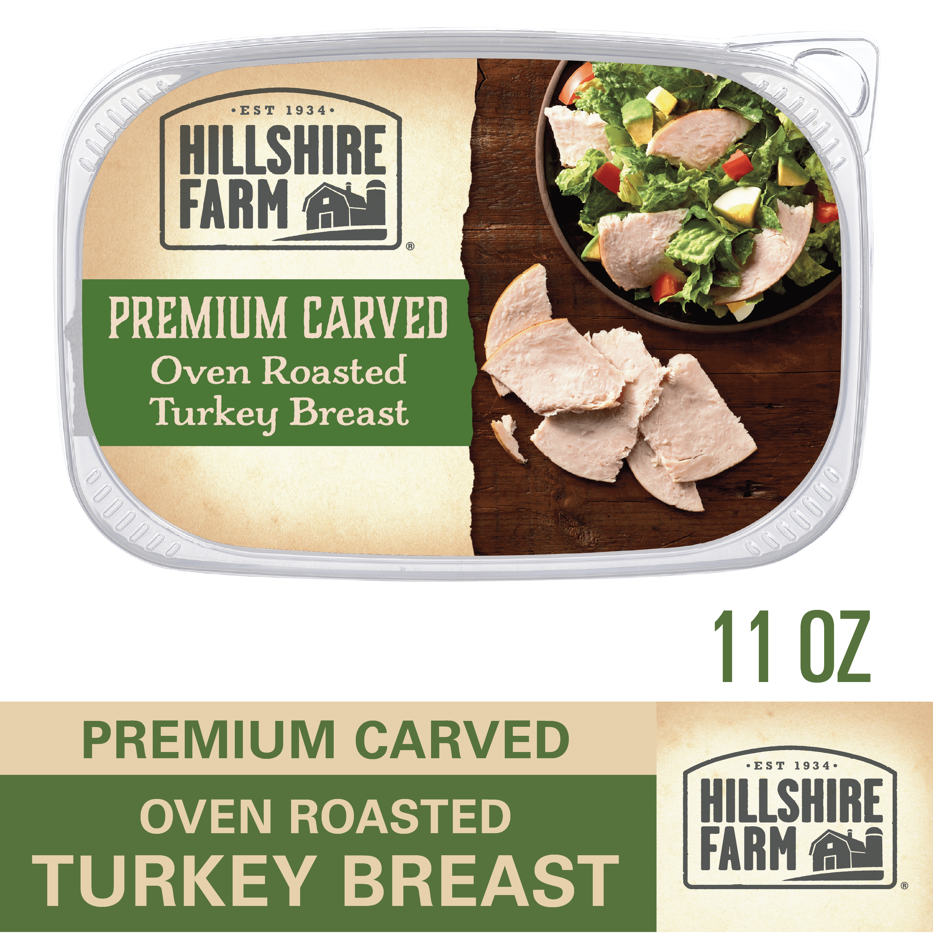 Hillshire Farm® Premium Carved Deli Lunch Meat, Oven Roasted Turkey