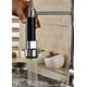 thumbnail image 3 of Grifo mezclador de cocina y baño de latón macizo duradero, extraíble, pieza de repuesto para cabezal de ducha, negro, 13,7*5cm, 3 of 4