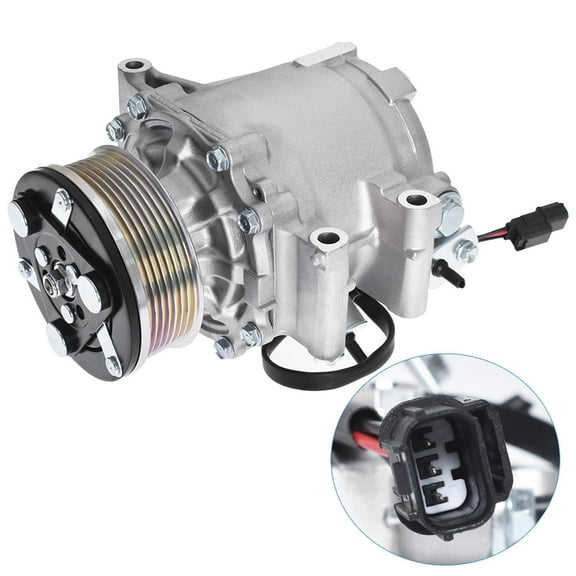 Genrics For 2006 2007 2008 2009-2011 Honda Civic 1.8L A/C AC Compressor and Clutch
