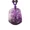 Dog, variant on Men's Created-Amethyst Vintage Classic Square 12 Chinese Zodiac Dog Tag Sign Pendant Horoscope Animal Patron Saint Amulet Necklace Hare
