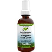 NativeRemedies AllergyEase Grain and Gluten Homeopathic Oral Spray, 2 Fl Oz