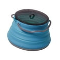 thumbnail image 2 of LOVIVER Bouilloire de Camping Pliable pour Activités Extérieures Voyage Pêche Bleu, 2 of 8