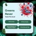 thumbnail image 3 of WeightWorld Super Greens Gummies - Energy, Immunity, Gut & Digestive Health - 45-Day Supply - Daily Greens Supplements - Moringa, Broccoli, Spinach + Vitamins & Minerals - 90 Vegan Superfood Gummies, 3 of 9