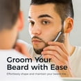 thumbnail image 4 of Eyebrow Razor, Face Razors for Women&Men, Trimmer Shaper with Precision Cover,Facial Shaver 6 Blades (Silver), 4 of 5