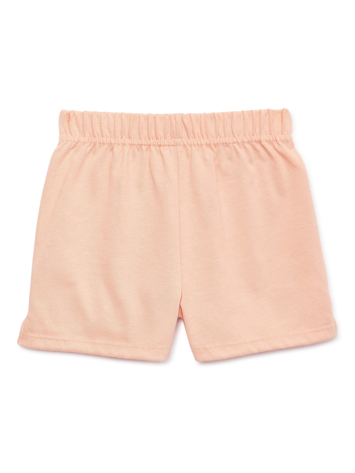 Garanimals Baby and Toddler Girls Jersey Shorts, Sizes 12M-5T
