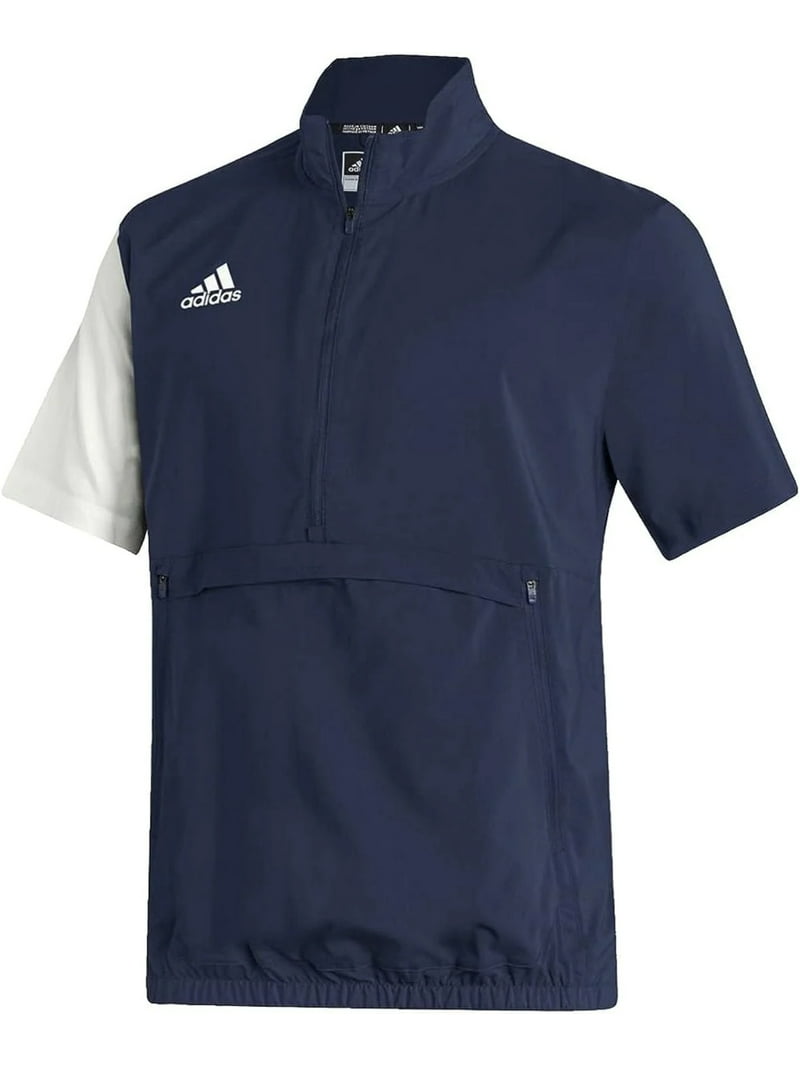 Adidas Stadium Quarter Zip Woven Men's Short Sleeve Pullover
