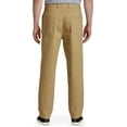 thumbnail image 2 of Harbor Bay by DXL Men's Big and Tall Continuous Comfort Pants, Khaki, 52W X 28L, 2 of 7
