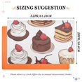 thumbnail image 6 of Yayeee Doormat for Indoor Entrance 32" x 20" Non Slippery Floor Rug, White Chocolate Cakes, 6 of 8