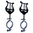 thumbnail image 2 of Bunblic 2 Pcs Clips de Partitions Trompette Marche Lyre Fer Outil Professionnel Compact Accessoires pour Cornet, 2 of 8