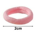 thumbnail image 5 of Skymirror 100Pcs Colorful Hair Ties Gentle Towel Ring Material Elastic Bands Hair Rings Styling Lightweight Versatile Accessories, 5 of 7