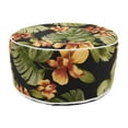 thumbnail image 4 of Modern Tropic Design Round Indoor & Outdoor Pouf, 4 of 5