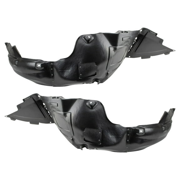TRQ Front Inner Fender Liner Set Fits 2011-2015 Hyundai Sonata BDA07015