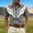 Grey, variant on YANGXINX Mens Short Sleeve Graphic Shirts Western Vintage Print Button Down Tops 2026 Stylish Casual Comfort Classic Fit Shirt