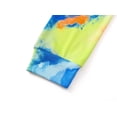 thumbnail image 6 of Beezizac Little Big Boys Pajamas Tie Dye Blue & Yellow 2-PC Snug-fit Comfy Short Sleeves & Pants PJ Set Kid Size Size 7, 6 of 7