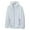White, variant on MIXUE Mens Coats And Jackets Autumn Winter Solid Color Hooded Long Sleeve Zip Up Casual Lightweight Fashion Coat Sportswear,Gray,M