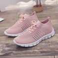 thumbnail image 5 of Zapatillas ligeras para mujer para verano y otoño, diseño de malla transpirable, zapatos planos casuales para uso diario y comodidad., 5 of 5